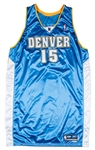 Carmelo Anthony 2003-2004 Game Used Denver Nuggets Away Jersey (Rookie Season)