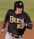 Mike Trout Game Worn Salt Lake BEES Minor League Black Jersey (Photo-Matched, Tremendous Use, Team LOA)