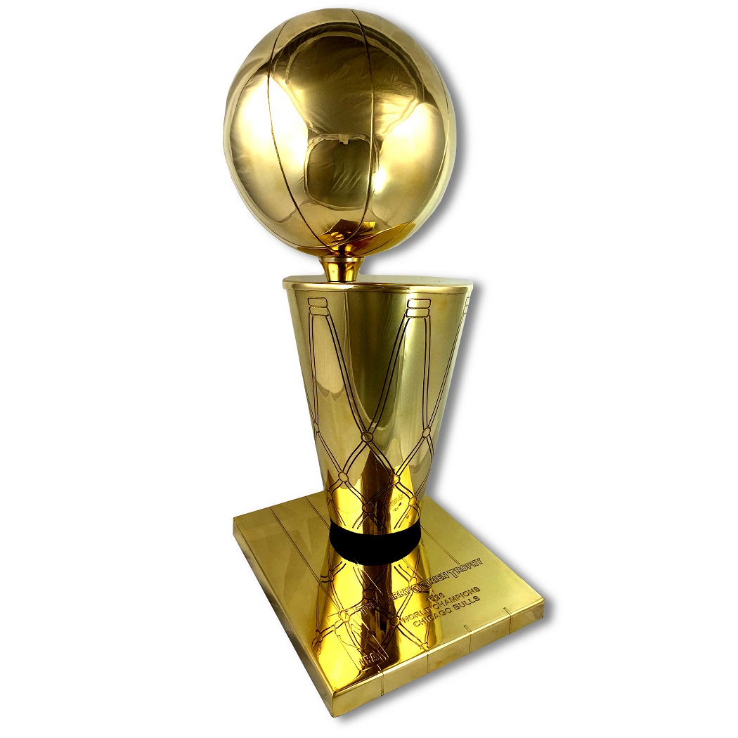 Larry O'Brien Championship Trophy  Michael jordan pictures, Team