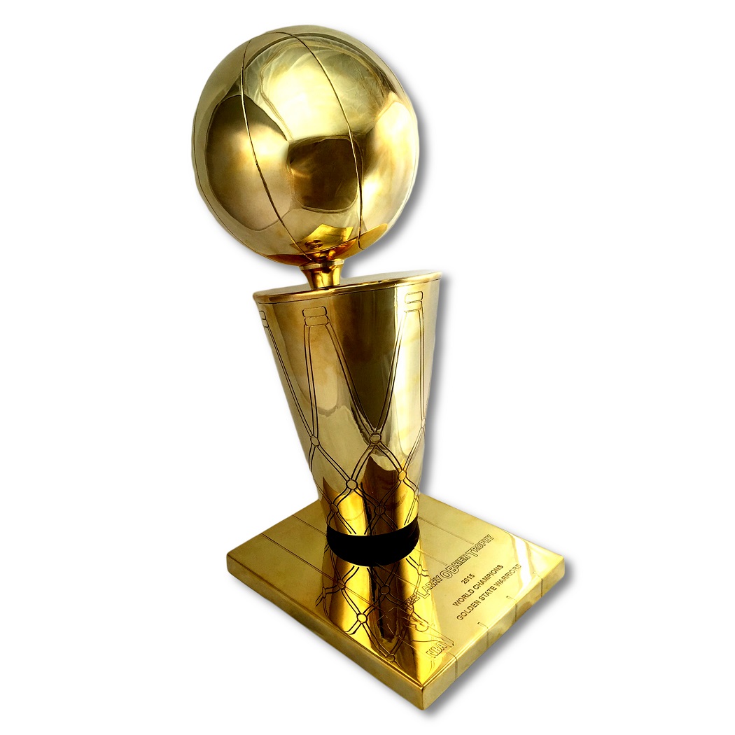 Lot Detail - Golden State Warriors 2015 Larry O'Brien NBA