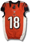 AJ Green 2015 Cincinatti Bengals Game Worn Jersey (Infinite Auctions Photo-Match LOA, Bengals Pro Shop Tag)