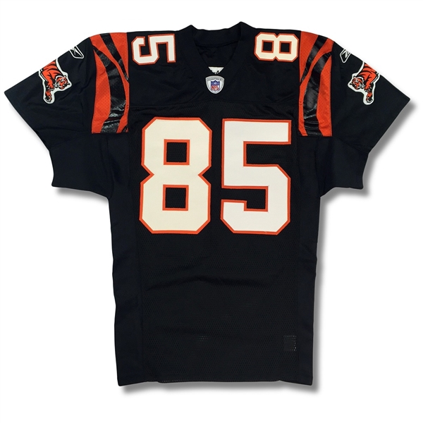 Chad Johnson 2003 Cincinnati Bengals Game Worn & Autographed Jersey - 130yds, 82yd TD! (C. Johnson LOA)