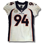 Demarcus Ware 2014 Game Worn Denver Broncos Jersey (Photo-Matched, Camo Patch, Broncos LOA)