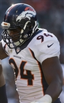 Demarcus Ware 2014 Game Worn Denver Broncos Jersey (Photo-Matched, Camo Patch, Broncos LOA)