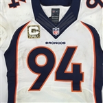 Demarcus Ware 2014 Game Worn Denver Broncos Jersey (Photo-Matched, Camo Patch, Broncos LOA)