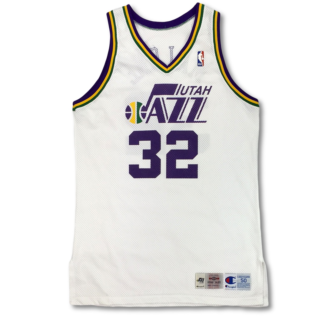 🏔 COLD AS ICE // '96 Utah Jazz - BASKETBALL JERSEY WORLD