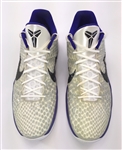 Kobe Bryant Game Worn Nike Basketball Shoes (Nets Equipment Staff LOA, Unique Size Variation)