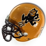 Arizona State University Game Used Football Helmet #19 - Solid Game Use