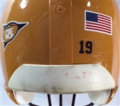 Arizona State University Game Used Football Helmet #19 - Solid Game Use