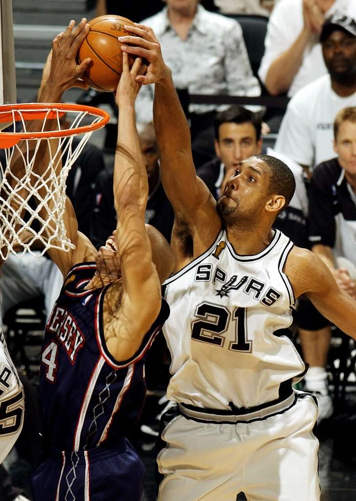 Lot Detail - Tim Duncan 2003 San Antonio Spurs Game Worn NBA