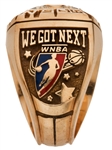 1997 Houston Comets WNBA Inaugural Championship Ring Presented to Sheryl Swoopes (GIA Analysis, Infinite Auctions LOA)
