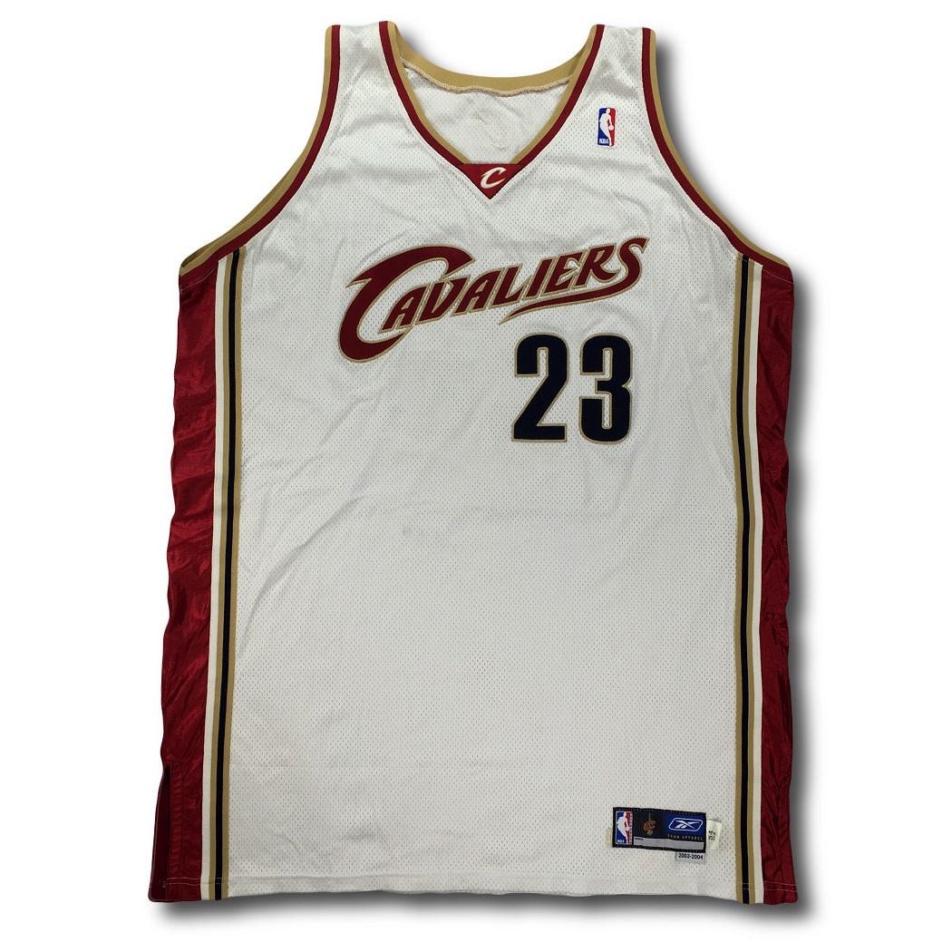 NBA Authentic Jersey Cleveland Cavaliers 2003-04 LeBron James #23 –  Broskiclothing