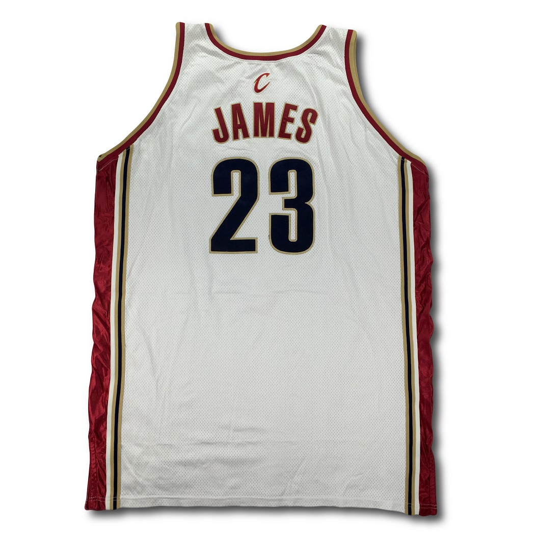 NBA Authentic Jersey Cleveland Cavaliers 2003-04 LeBron James #23 –  Broskiclothing