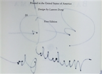 President Barack Obama & Michelle Obama Signed Book The Audacity of Hope (PSA LOA)
