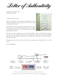 President Barack Obama & Michelle Obama Signed Book The Audacity of Hope (PSA LOA)