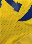 Irv Pankey 1985 Los Angeles Rams Game Used Jersey - Great Use, Repairs, Custom Collar