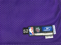 Karl Malone 2002-03 Utah Jazz Game Used Road Jersey