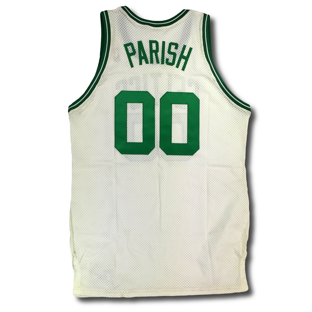 Celtics Robert Parish 4x Insc Signed 93-94 Champion Pro Cut Green Je –  Super Sports Center