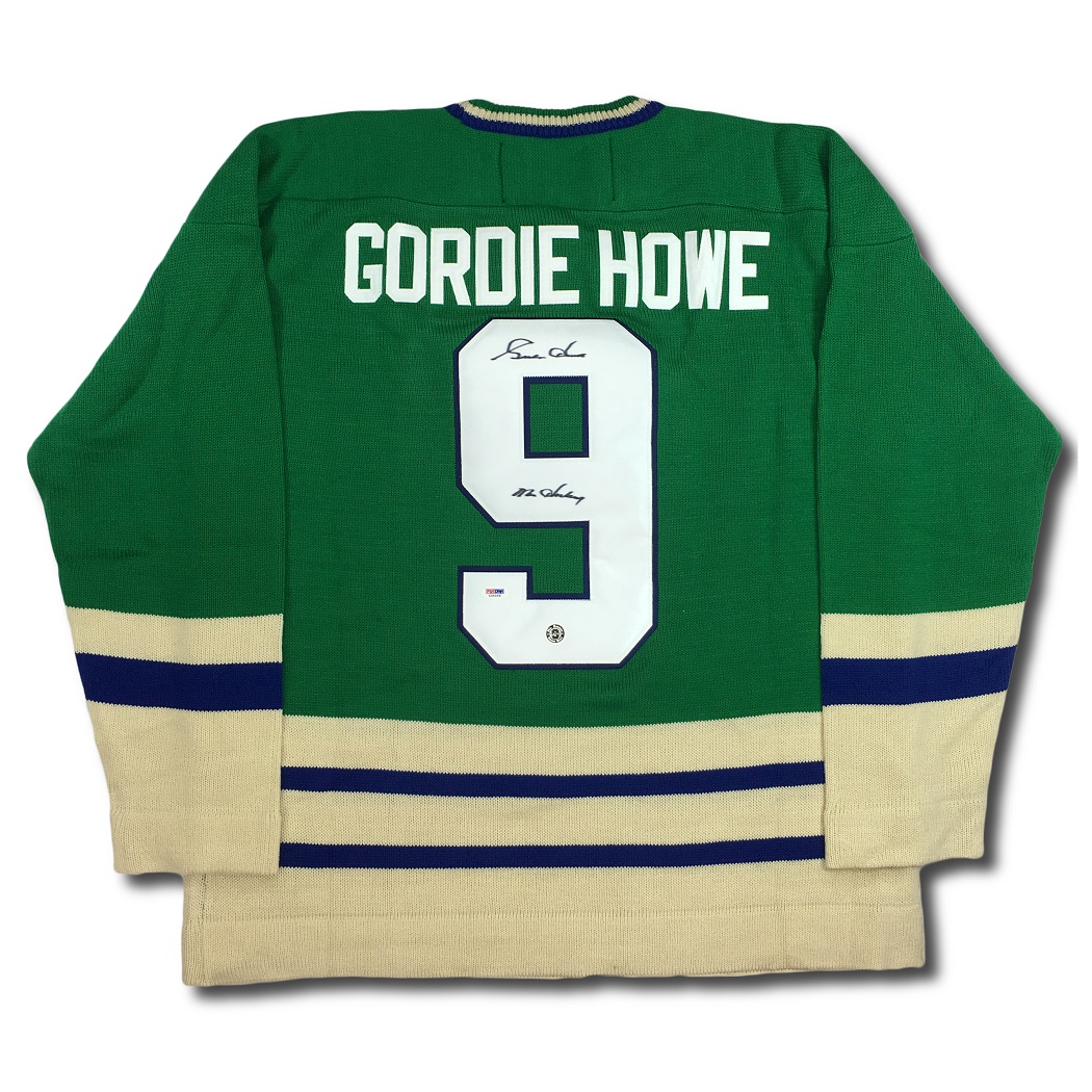 Mr. Hockey Gordie Howe Hartford Whalers #9 CCM White Classic Premier Hockey  Jersey