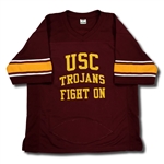 USC Trojans Heisman Jersey Auto'd by Marcus Allen, O.J. Simpson, Charles White & Mike Garrett (PSA LOA)