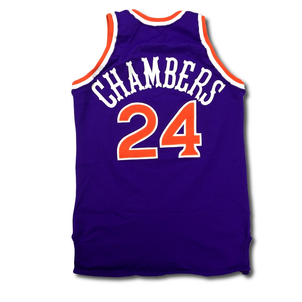 Lot Detail - 1990-91 Tom Chambers Game Worn PHX Suns Jersey