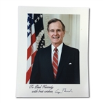 President George HW Bush Autographed 8x10" Photograph (PSA LOA)