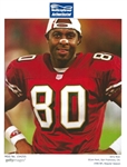 Jerry Rice 1998 49ers Game Used & Signed Jersey w/gloves - Season Long Use - 3 Auto's (Meigray Photo Match LOA, PSA)