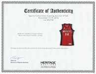 Cynthia Cooper 2000 Houston Comets Game Used & Signed Jersey (HA, JSA LOA)