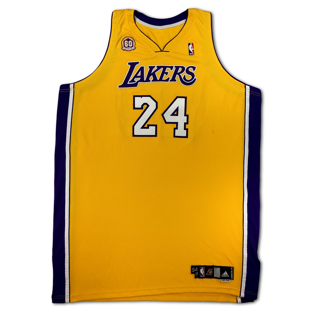 kobe bryant 60th anniversary jersey