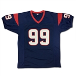 JJ Watt Signed Houston Texans Home Navy Jersey (JSA)