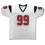JJ Watt Signed Houston Texans Road White Jersey (JSA)