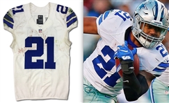 Ezekiel Elliott 11/13/16 Dallas Cowboys Game Used Rookie Jersey! 3 TD's & 209 Total Yards (Photo Matched, Panini COA)