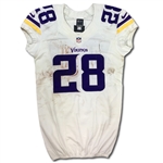 Adrian Peterson 2013 Minnesota Vikings Game Worn Jersey - Photo Matched (RGU,NFL/PSA,Meigray LOA)