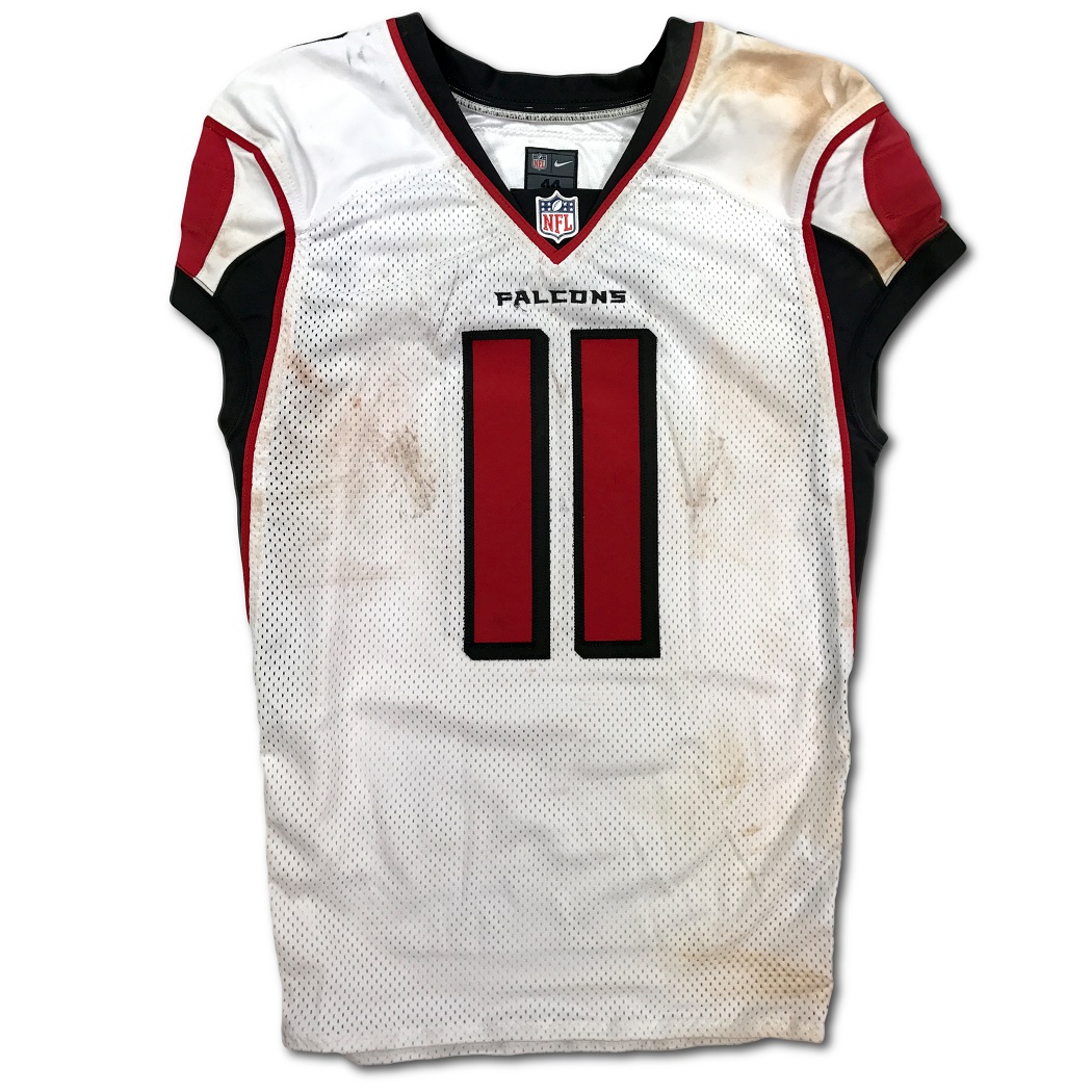Julio jones game worn jersey deals