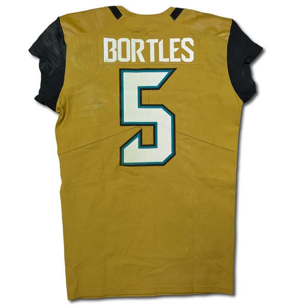 Blake Bortles 10/27/2016 Jacksonville Jaguars Game Used Jersey - 337yds 3TDs! - Photo Matched (RGU,NFL/PSA)