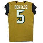 Blake Bortles 10/27/2016 Jacksonville Jaguars Game Used Jersey - 337yds 3TD's! - Photo Matched (RGU,NFL/PSA)