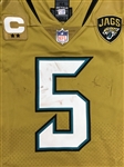 Blake Bortles 10/27/2016 Jacksonville Jaguars Game Used Jersey - 337yds 3TD's! - Photo Matched (RGU,NFL/PSA)