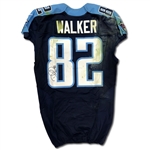 Delanie Walker 11/13/2016 Tennessee Titans Game Used & Signed Jersey - Photo Matched (NFL/PSA,RGU LOA)