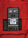 Carson Palmer 11/22/2015 Arizona Cardinals Game Used Road Jersey - 317 yds 4 TD's! Photo Matched (RGU,PSA/NFL)