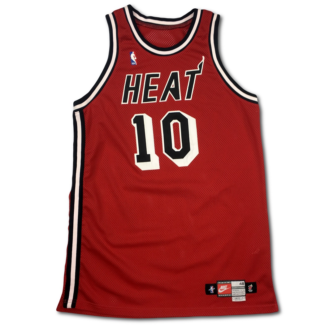 Lot Detail - Tim Hardaway 1997-98 Miami Heat Game Used & Signed Road ...
