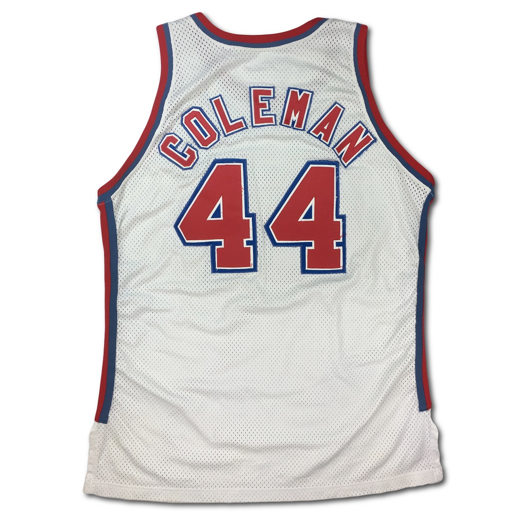 Men's New Jersey Nets Hardwood Classic Swingman Jersey - Derrick Coleman