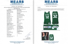 Kevin McHale 1992-93 Boston Celtics Game Used & Signed Road Jersey - Final Season w/Armband (MEARS,JSA)