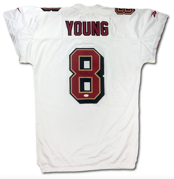 Steve Young 1998 San Francisco 49ers Game Used & Signed Jersey - Photo Matched to 3 Games! (JSA,RGU LOA)
