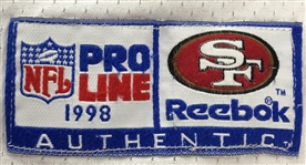 Jerry Rice 1998 San Francisco 49ers Game Used Jersey & Pants - Incredible Use (Miedema LOA)