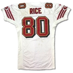 Jerry Rice 1998 San Francisco 49ers Game Used Jersey & Pants - Incredible Use (Miedema LOA)