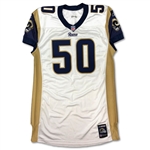 (4) St. Louis Rams Game Used Jerseys - R. Tucker, R. Thomas & B. Manumaleuna & A. Timmerman