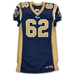 (4) St. Louis Rams Game Used Jerseys - R. Tucker, R. Thomas & B. Manumaleuna & A. Timmerman