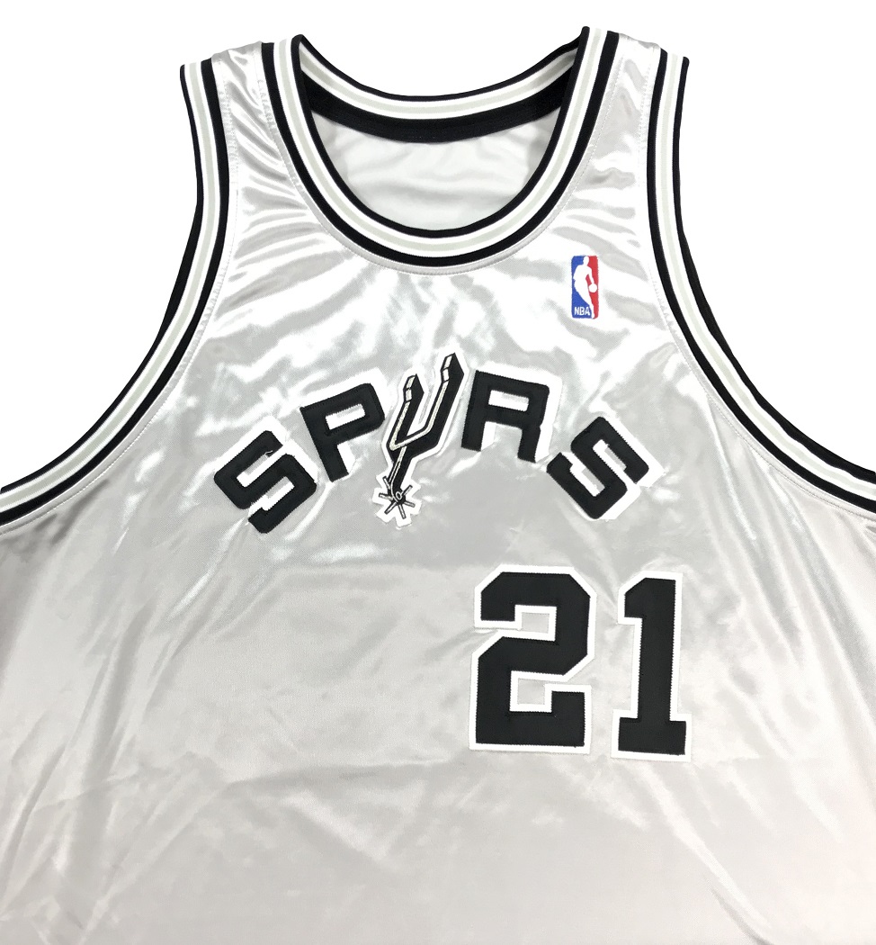 Spurs Release Alternate Uniform: Grey/Silver with Secondary Logo