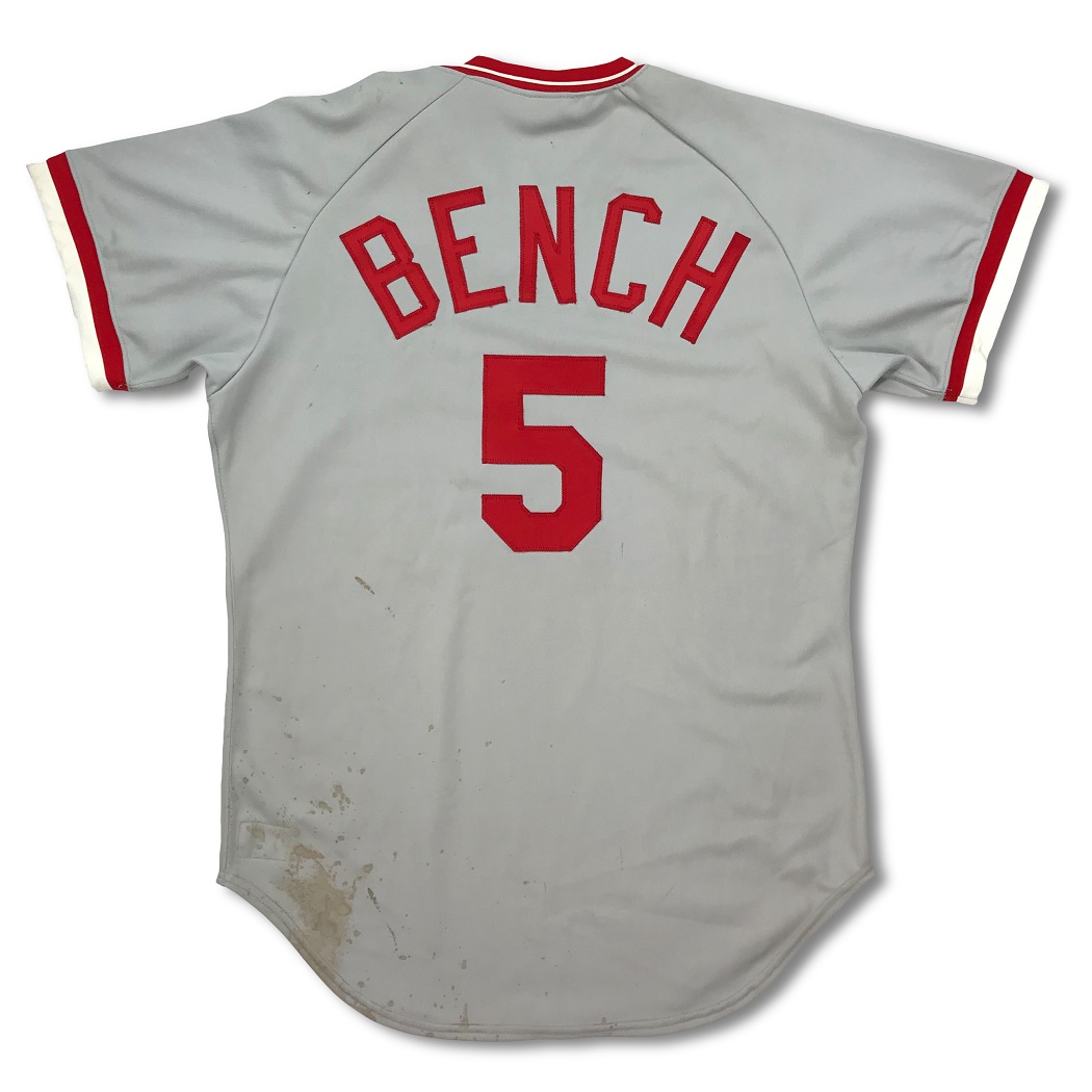 Cincinnati reds johnny bench jersey on sale