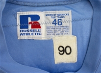 John Grimsley 1990 Houston Oilers Game Used Home Jersey (Oilers Ex Equip. Manager LOA)